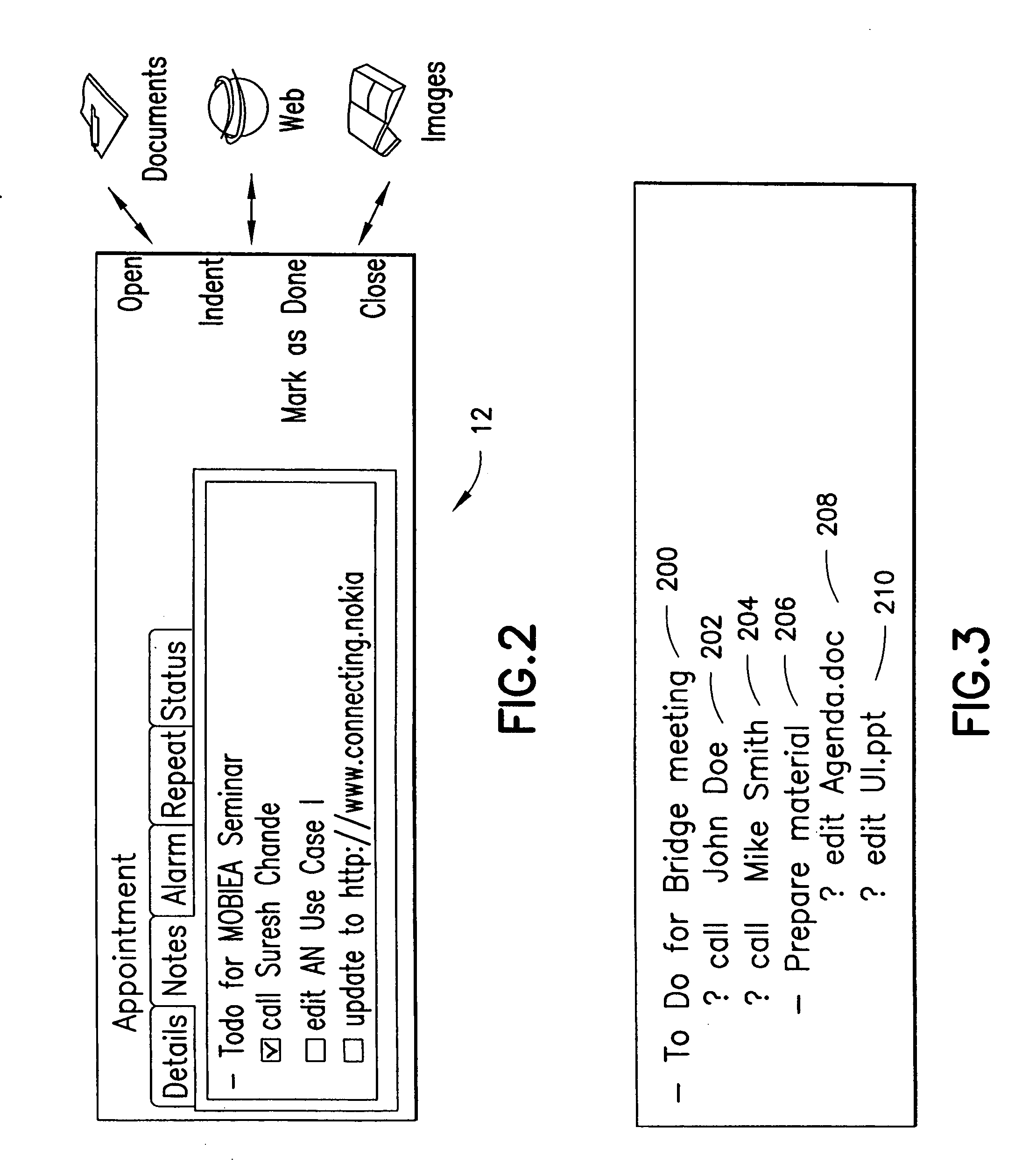 Active notes application