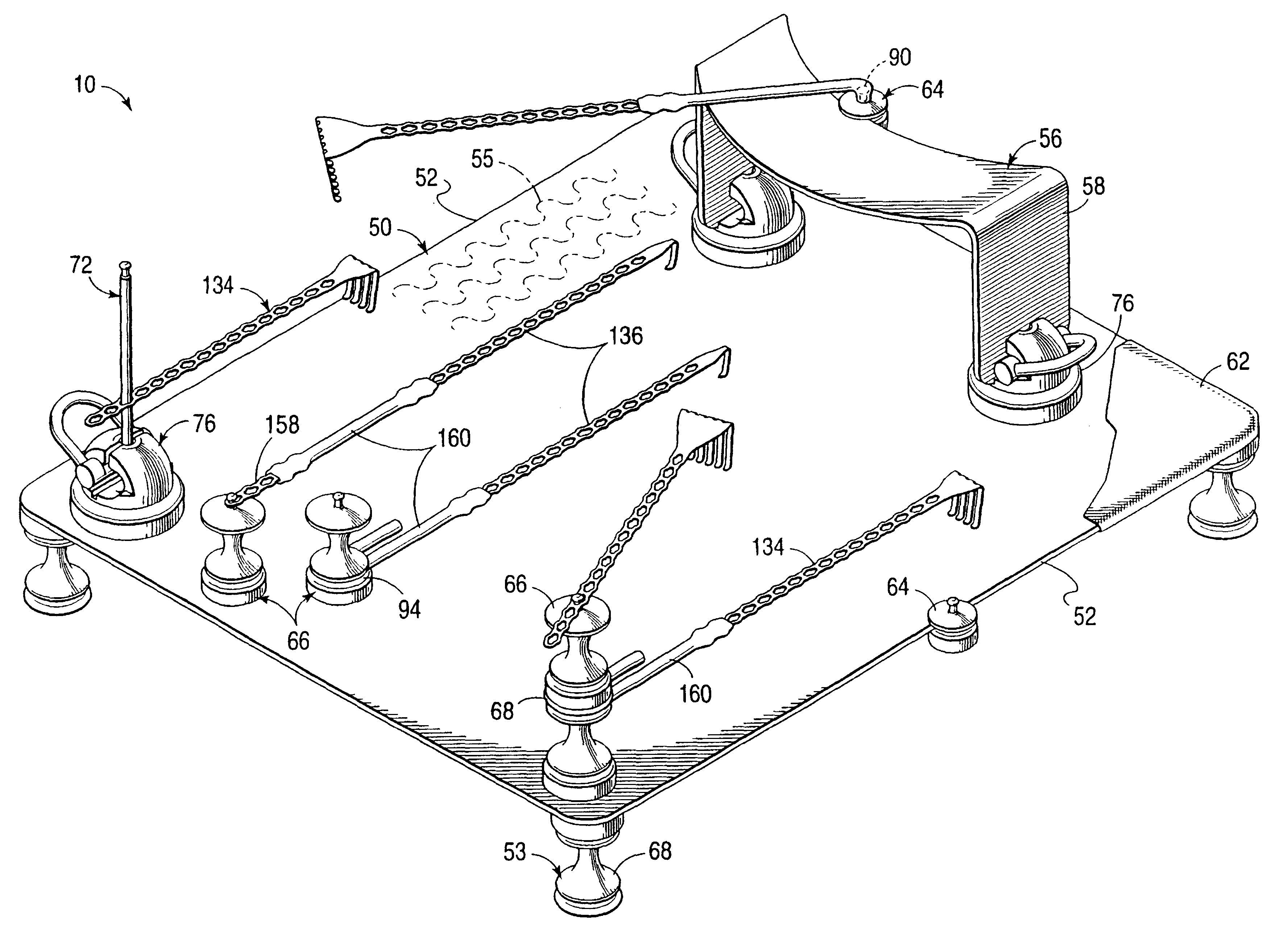 Surgical fixation and retraction system