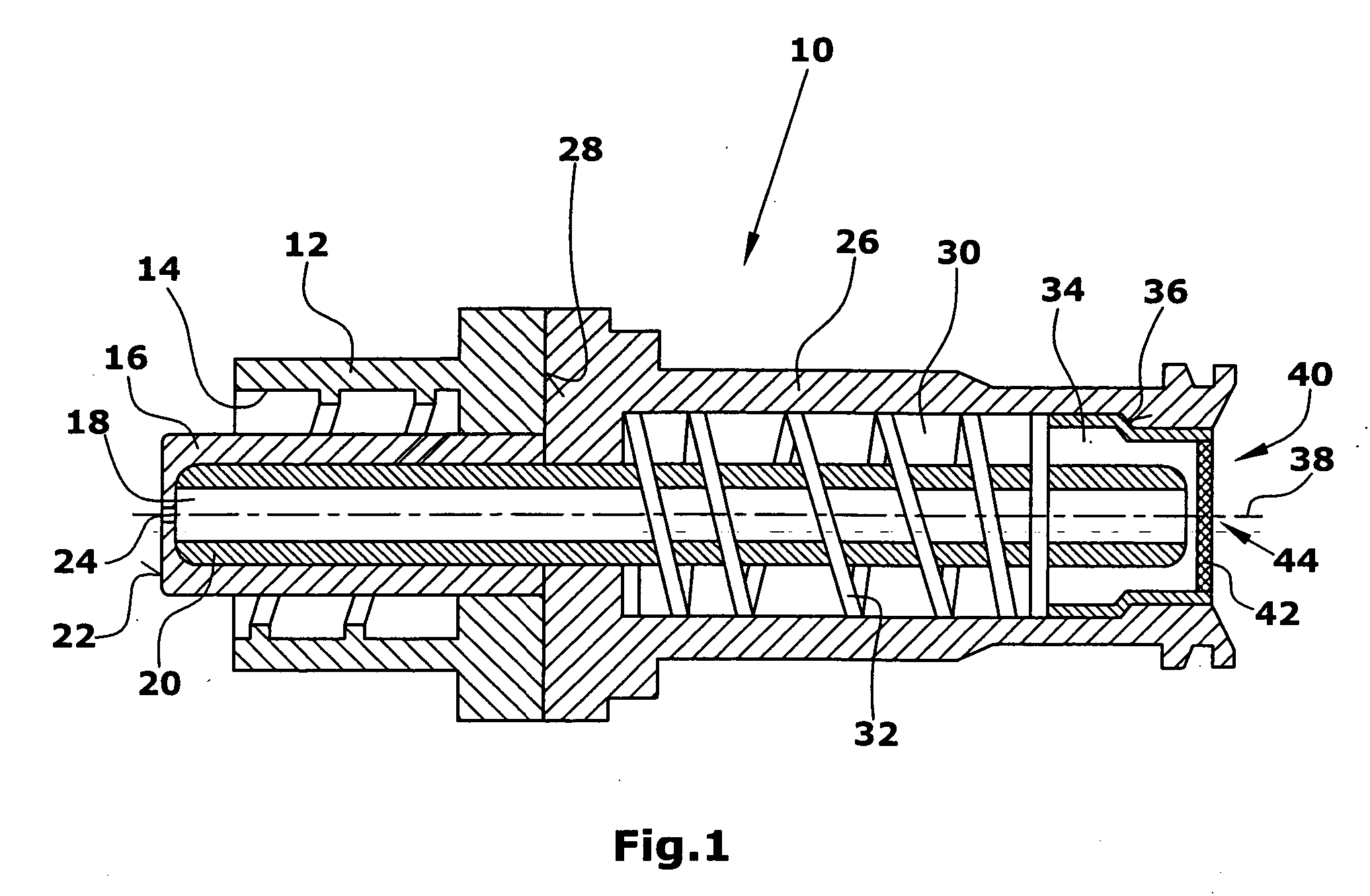 Device for producing medicinal foam