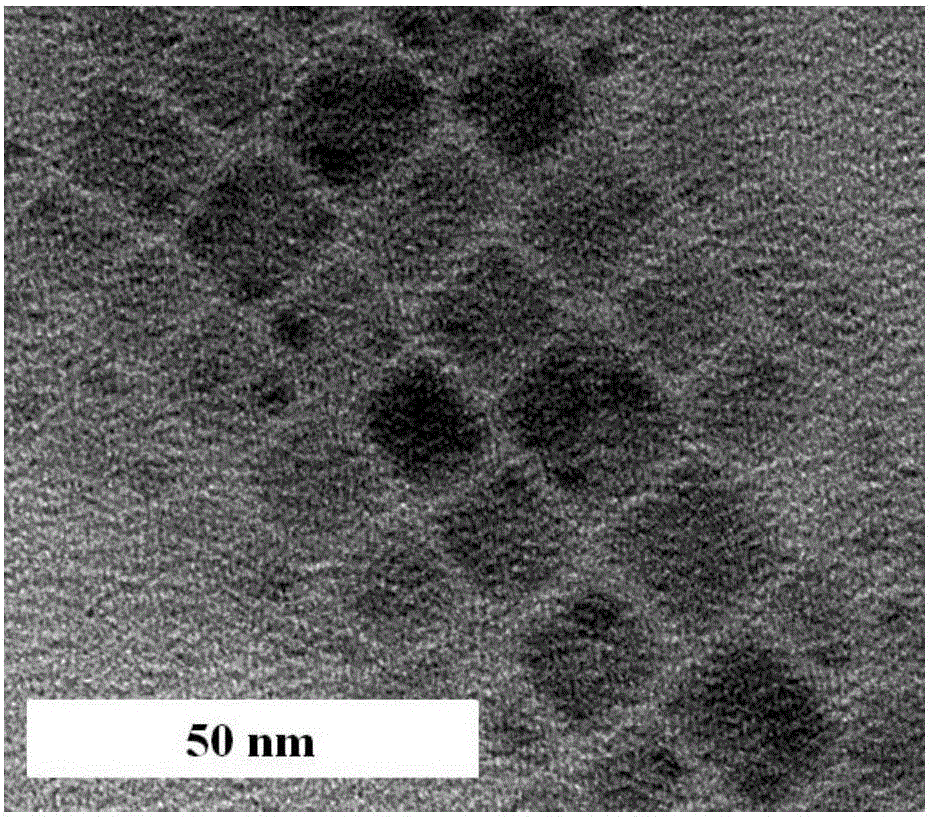 Preparation method of perovskite type nanocrystalline