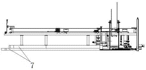 Material intelligent distribution and conveying line synchronous belt conveying method and device