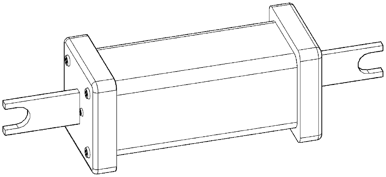 Two-stage lightning current withstanding fusing structure and fuse adopting same