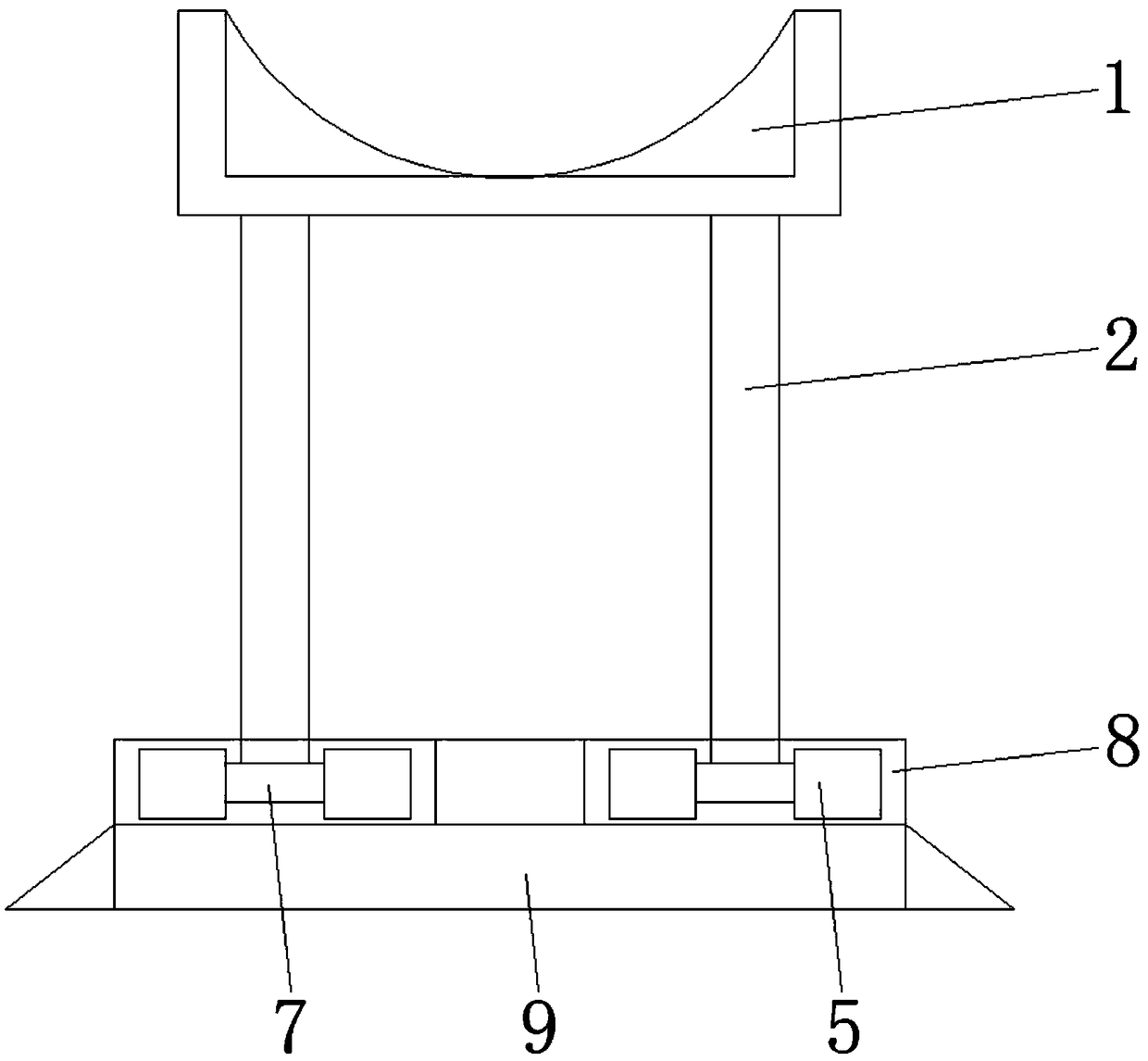 Graphite electrode detecting platform