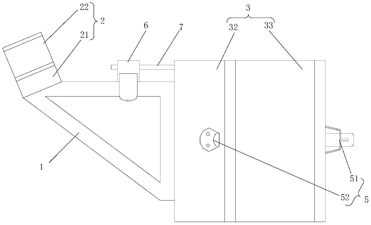 Suction gun fixing support used in oil pipe and casing pipe gas sealing detection