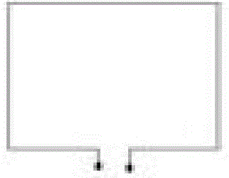 RFID loop antenna matching method and antenna, electronic tag, reader