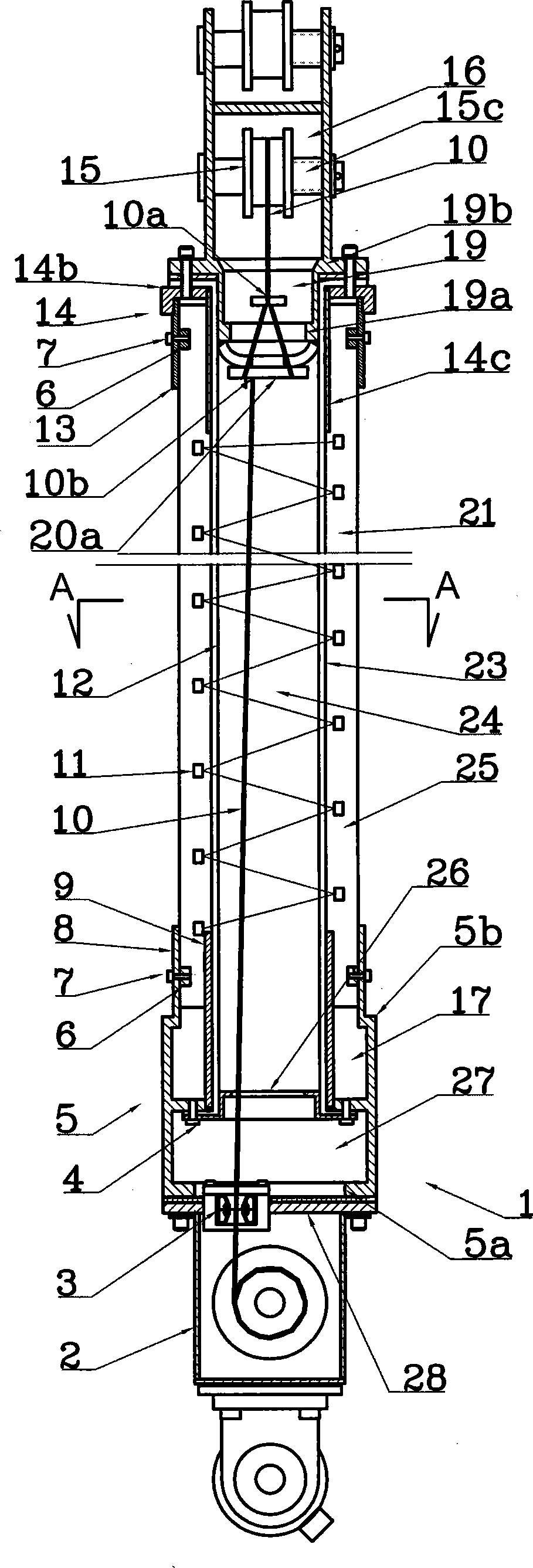 Flexible tube side-by-side high-speed, high-pressure squeezing and drying solid-liquid treatment device