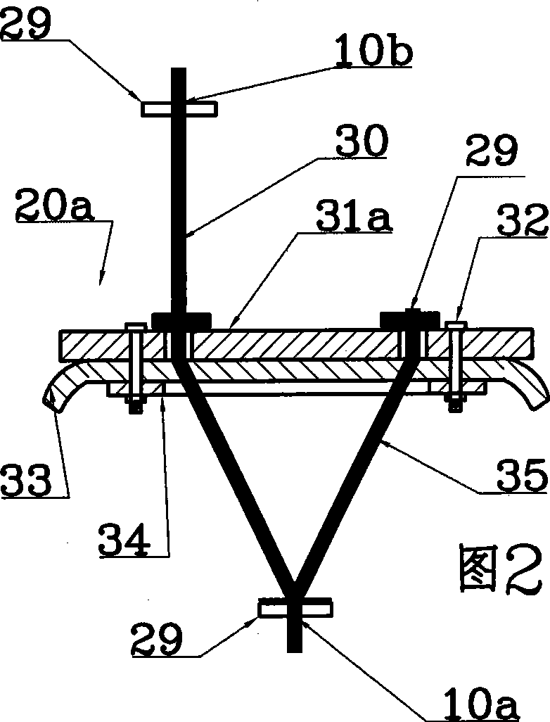 Flexible tube side-by-side high-speed, high-pressure squeezing and drying solid-liquid treatment device