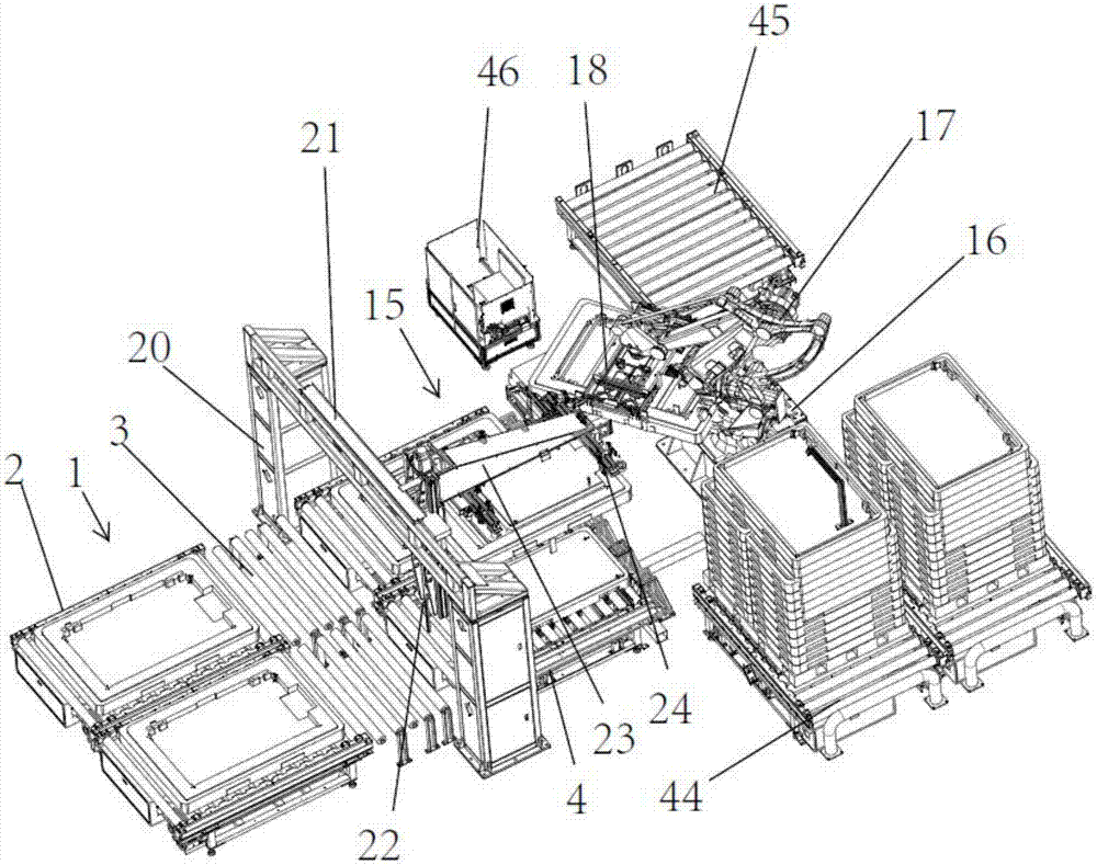 A sorting and palletizing equipment based on manipulator