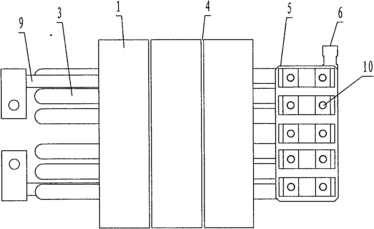 Integral high frequency rectifying device