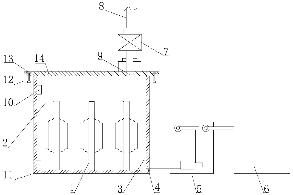 Fluorinated 110kV basin-type insulator