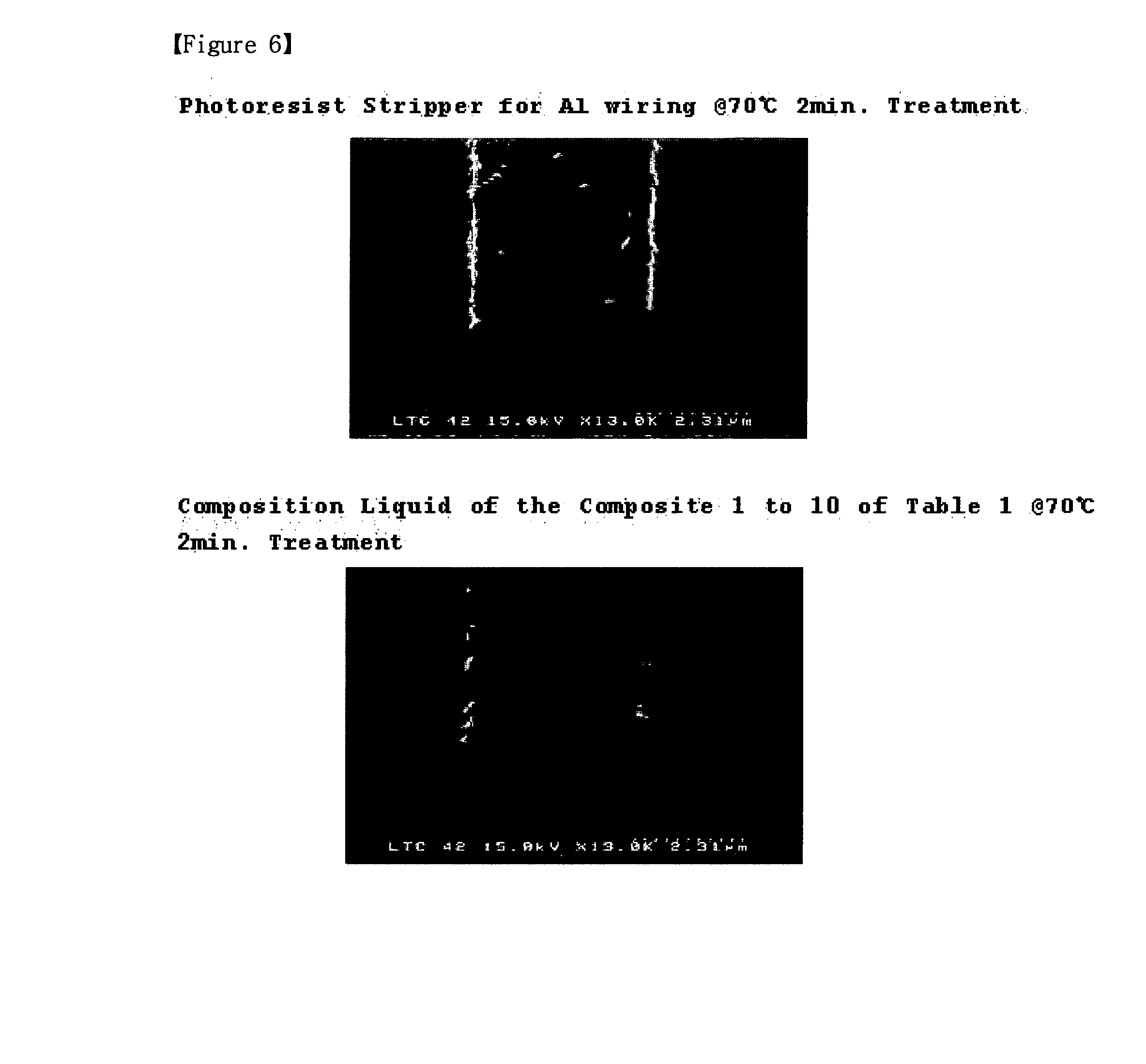 Photoresist striping compositions for manufacturing LCD