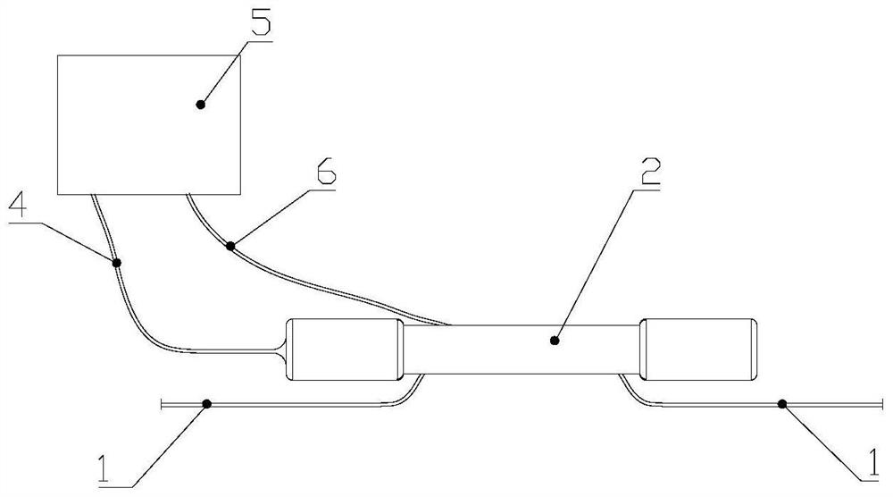 A portable fiber optic heating flexible device