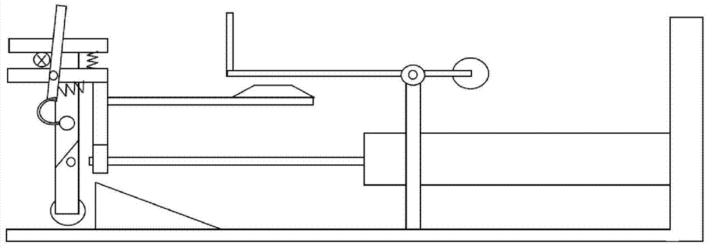 Automatic clamping and releasing device for wire harness processing