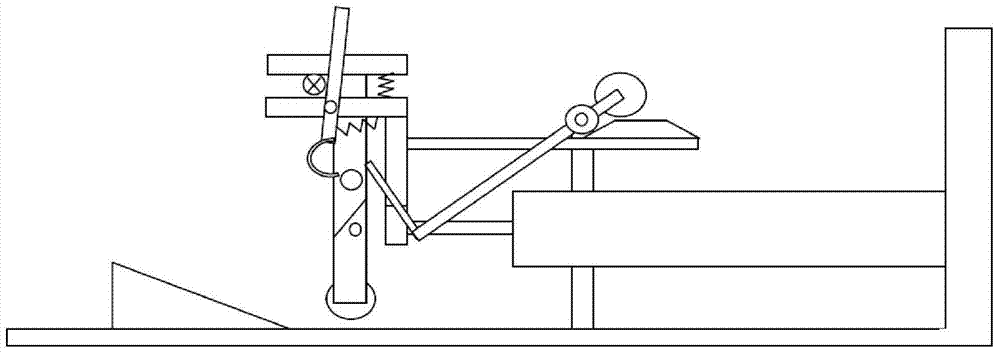 Automatic clamping and releasing device for wire harness processing