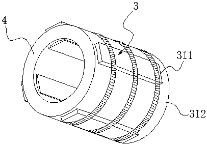 Shaft end grinding method and tool