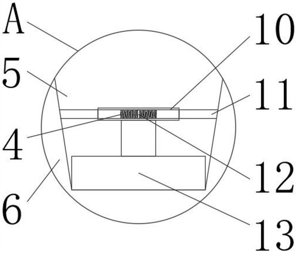 Quantitative fodder feeding device suitable for livestock breeding