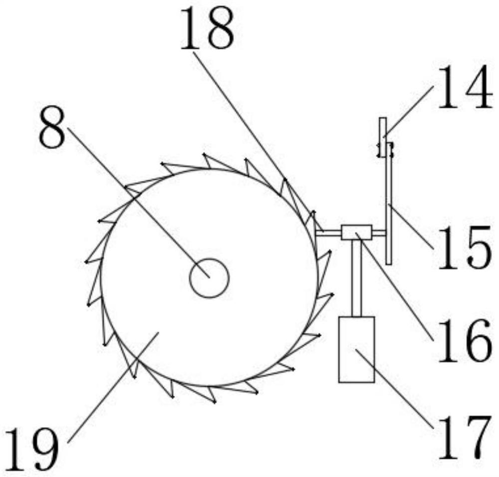 Quantitative fodder feeding device suitable for livestock breeding