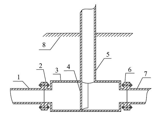 Unpowered reoxygenation water inflow system of subsurface flow artificial wetland in northern cold region