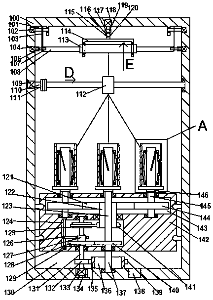 Vehicle seat cushion lint winding instrument