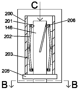 Vehicle seat cushion lint winding instrument