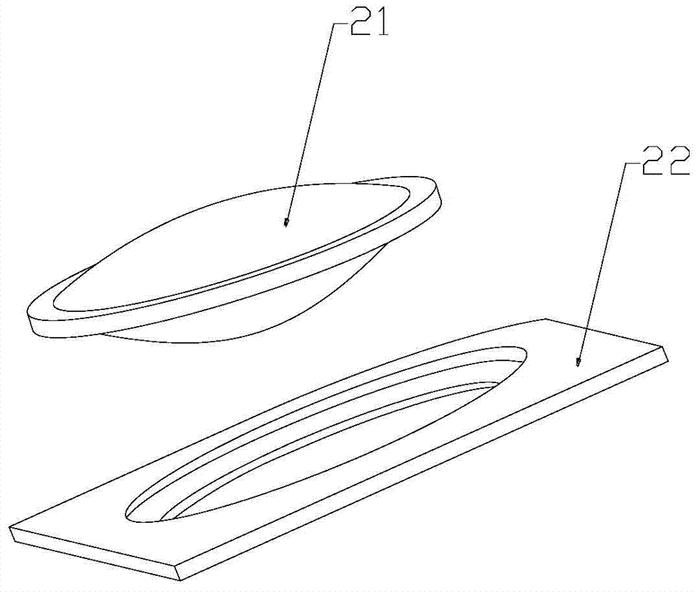 Optical magnifying combination lens, head-mounted display optical system and equipment