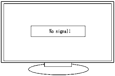 HBBTV display processing method and apparatus