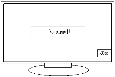 HBBTV display processing method and apparatus