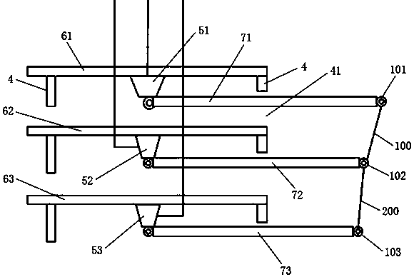 Internal wave generation system and its control method based on vertical multi-layer control