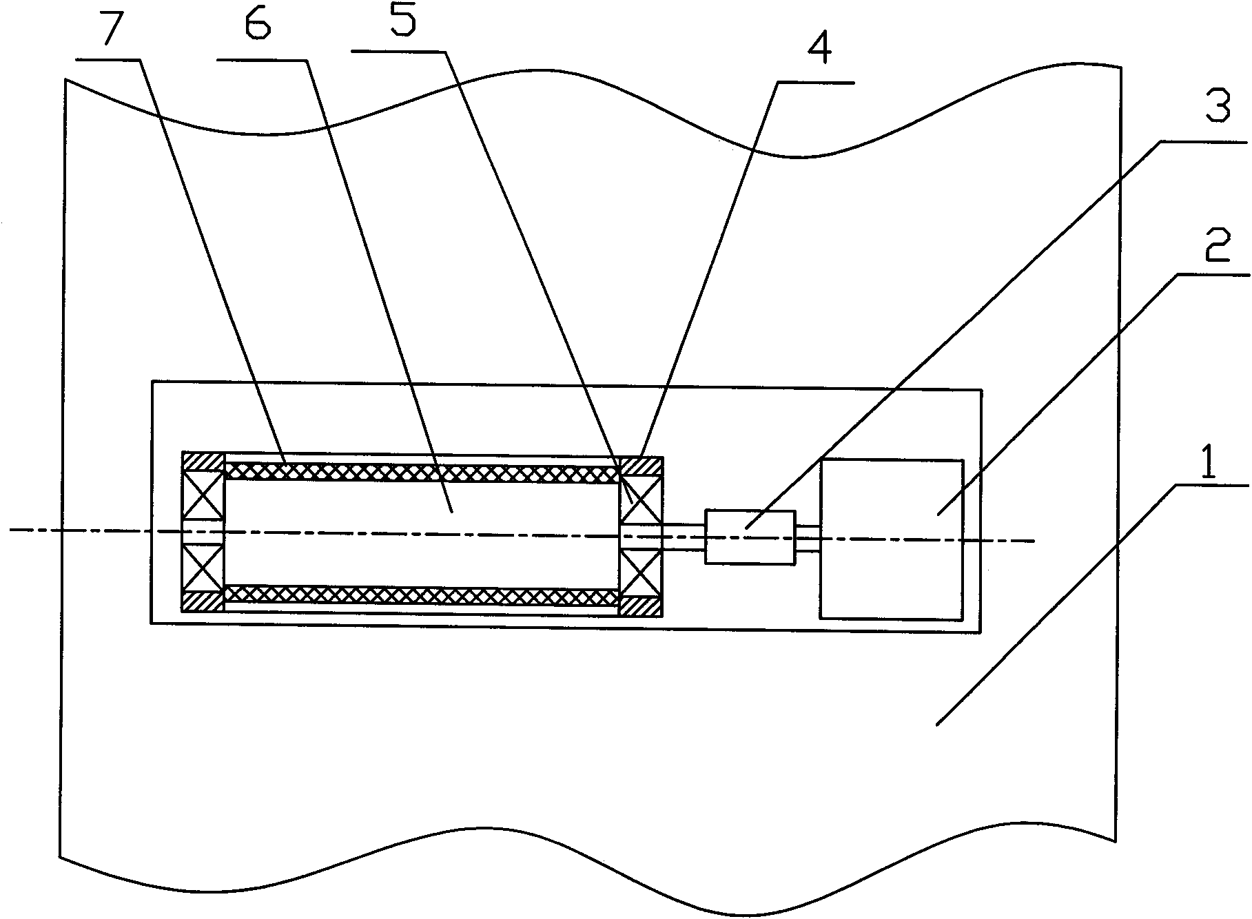 Daylighting device for guiding light by using rotary reflecting mirror