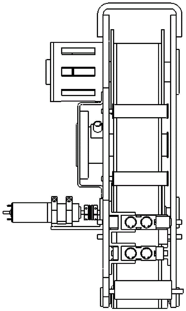 A kind of automatic tape laying device and method based on six-axis robot