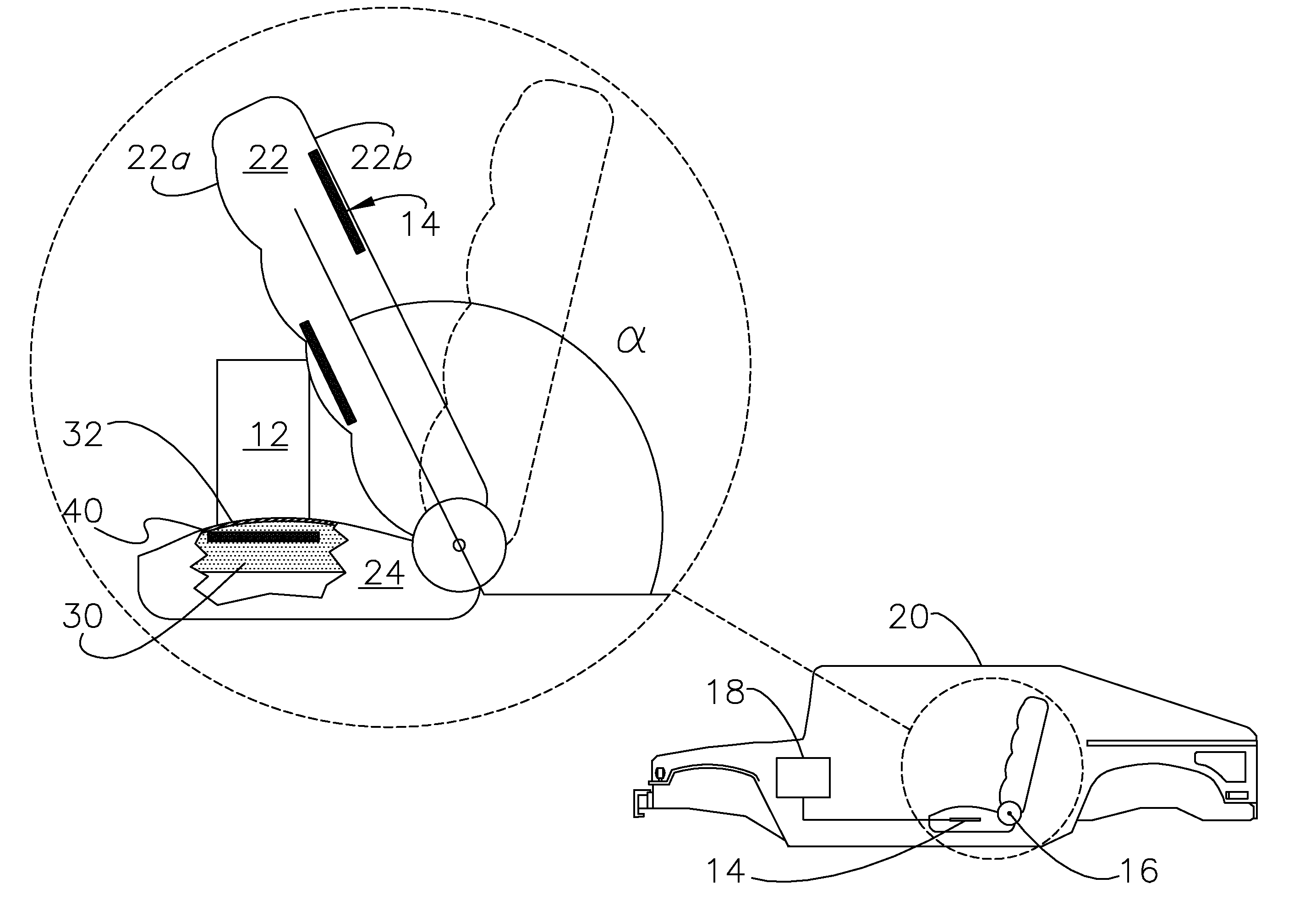 Recliner adjustment utilizing active material sensors