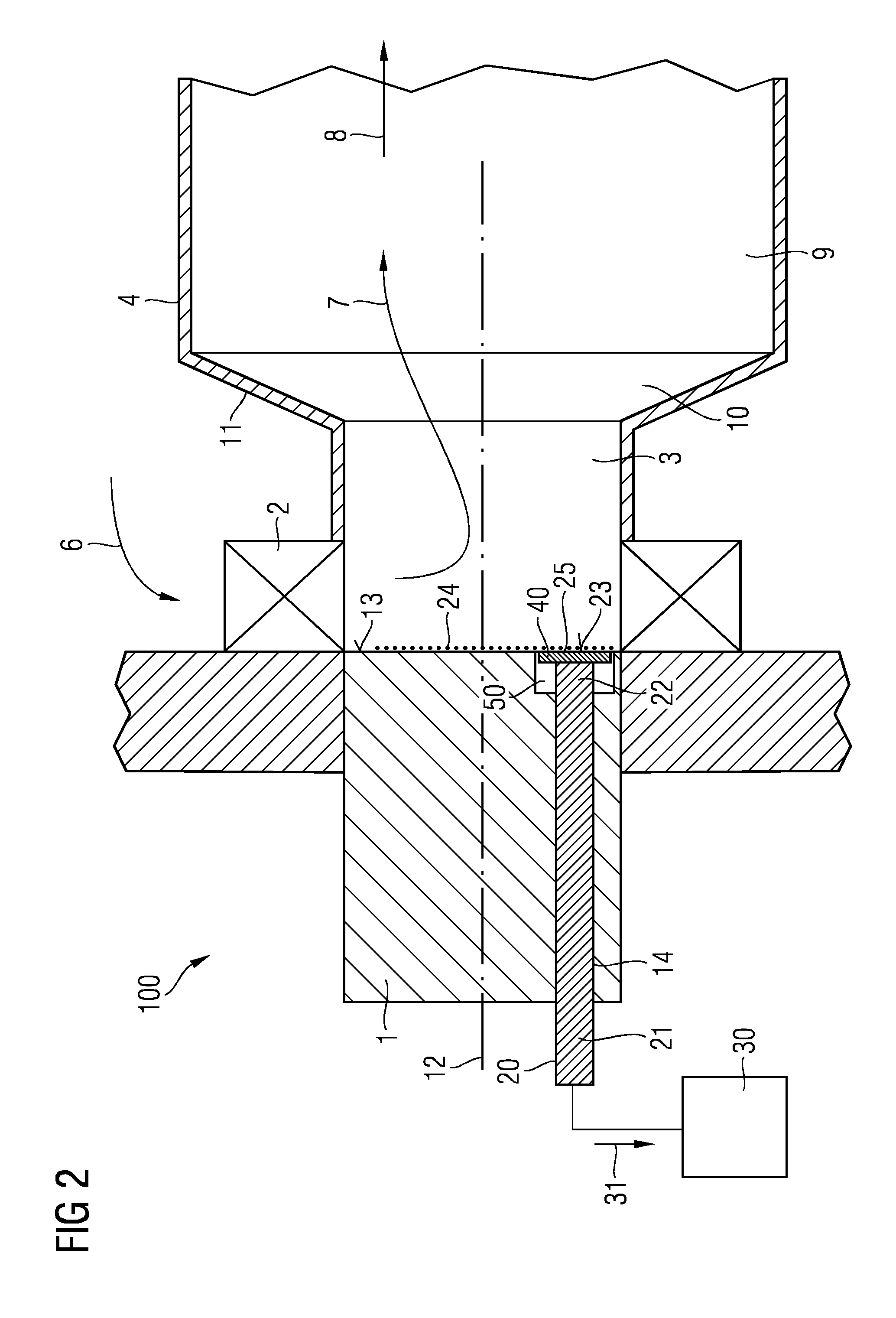 Burner arrangement, combustor, gas turbine engine and method for determining a rate of soot deposition in gas turbine combustors