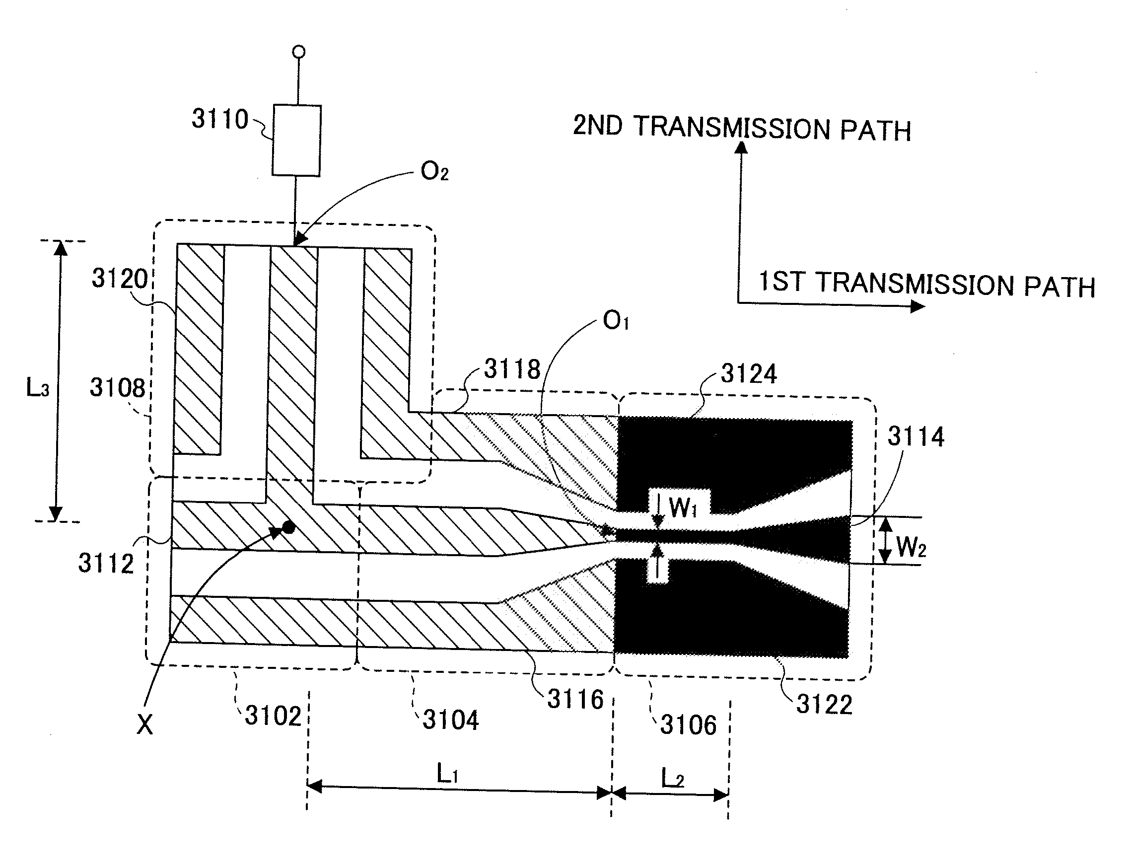 Signal switching device