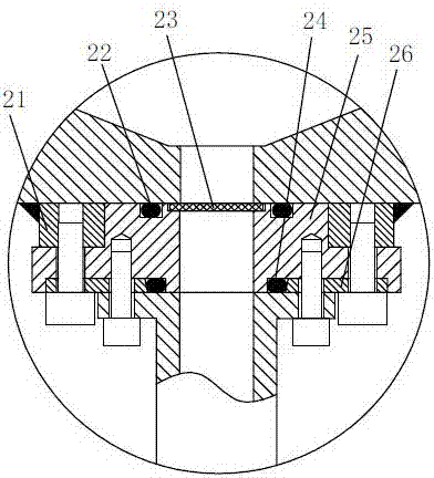 Device and method for cyclically utilizing pickled vegetable pickling liquid