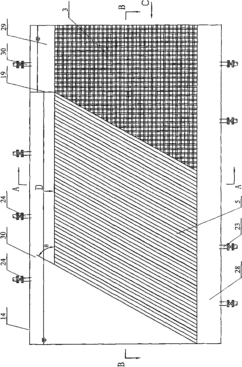 Biodegradation process for ultra-thick oil waste water in oilfield