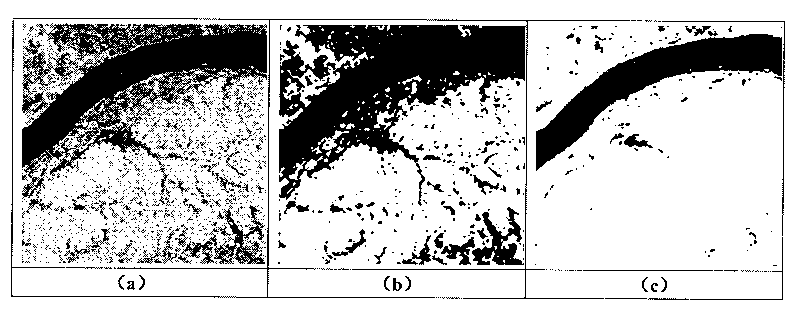 Image segmentation method based on characteristic importance sorting spectral clustering