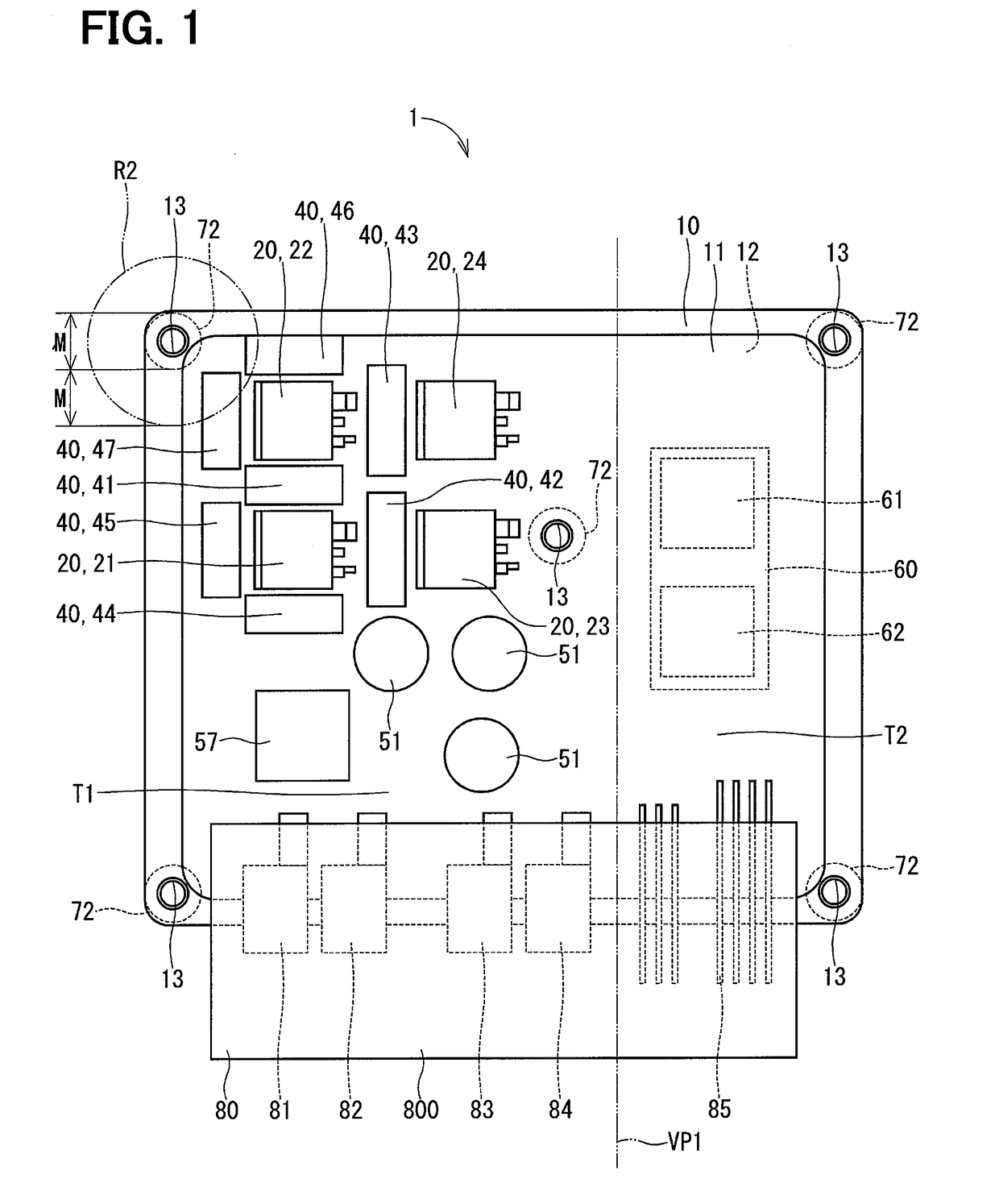 Electronic control unit and electric power steering device using the same