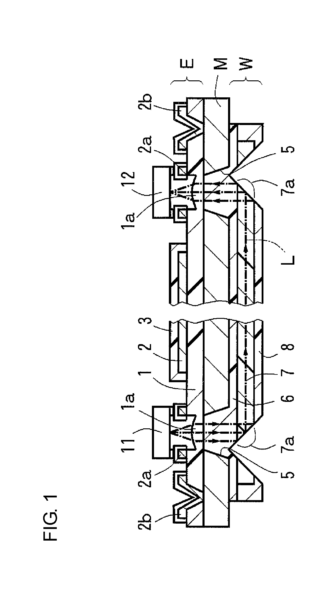 Opto-electric hybrid board