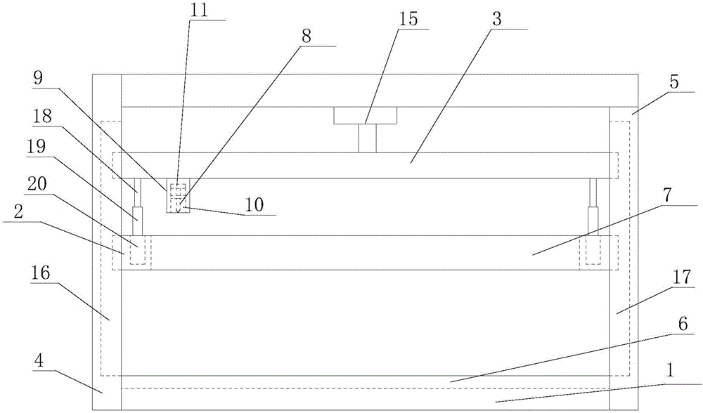 Multifunctional cutting device for printing paperboard