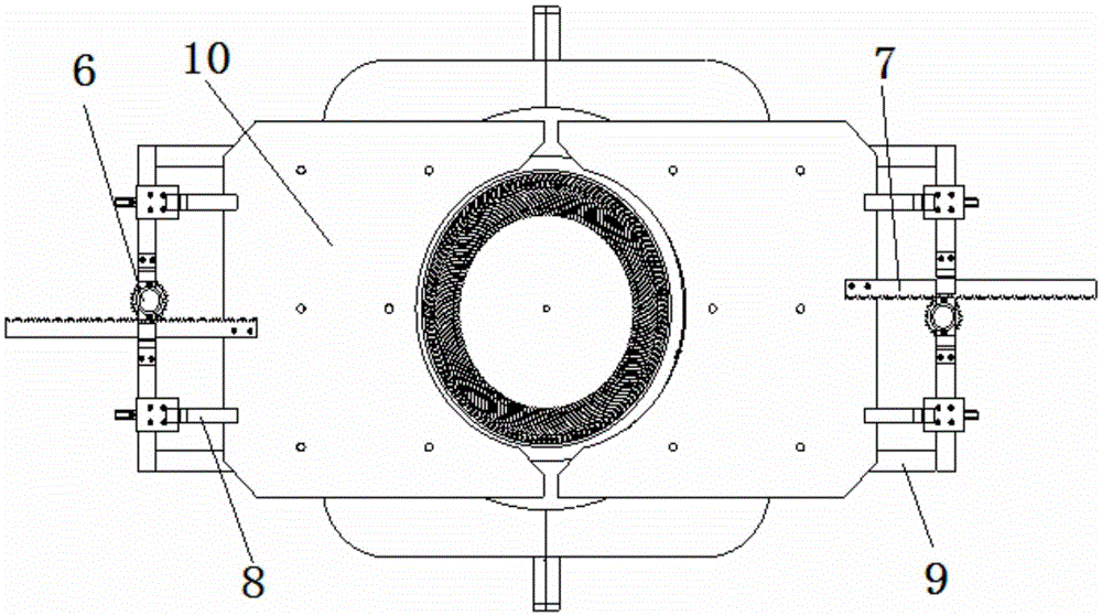 Geometrical shape dynamic adjustment device of receiving window of solar cavity type heat absorber