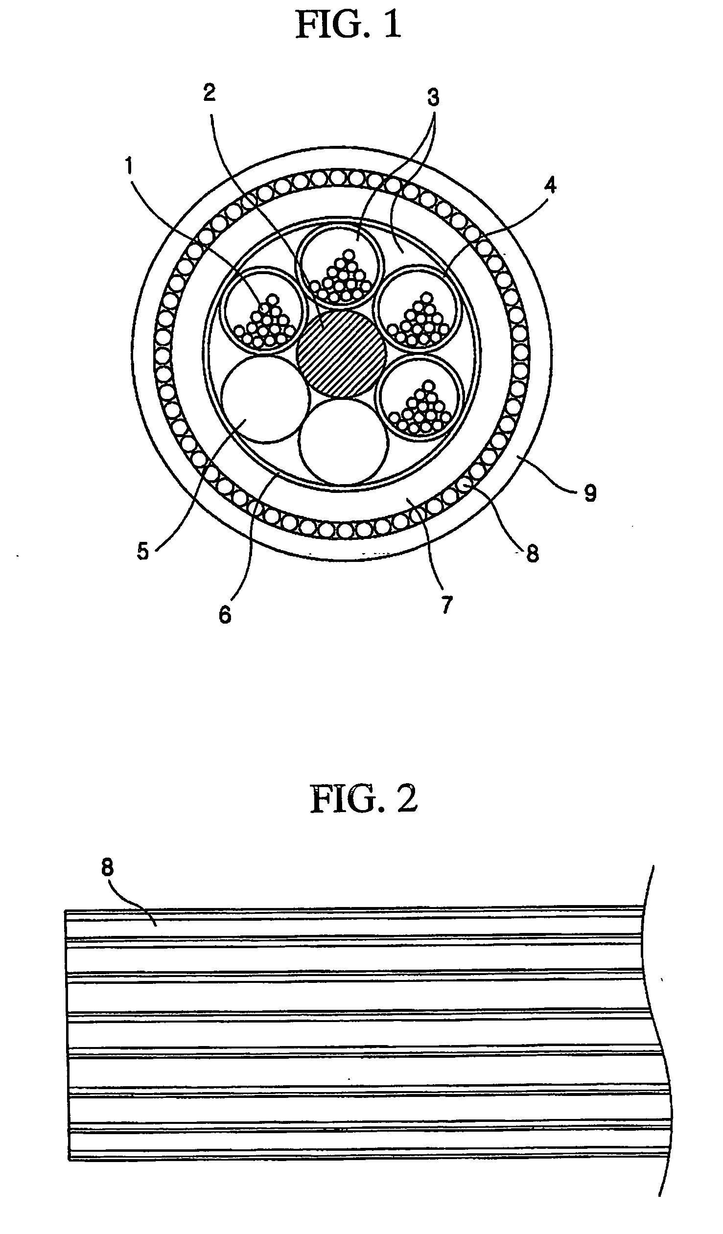 All-dielectric, self-supporting, loose-tube optical fiber cable