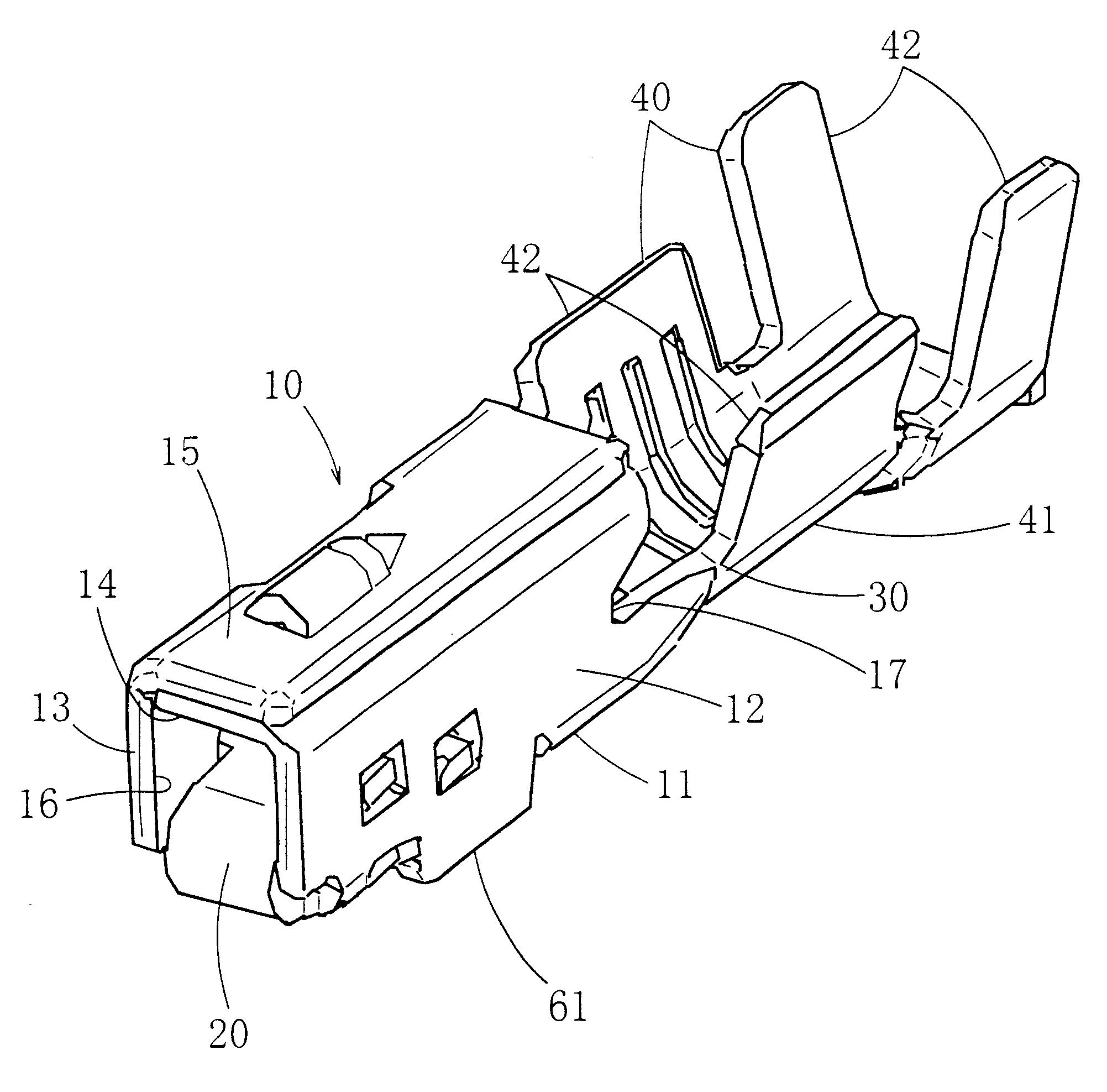 Female crimp terminal