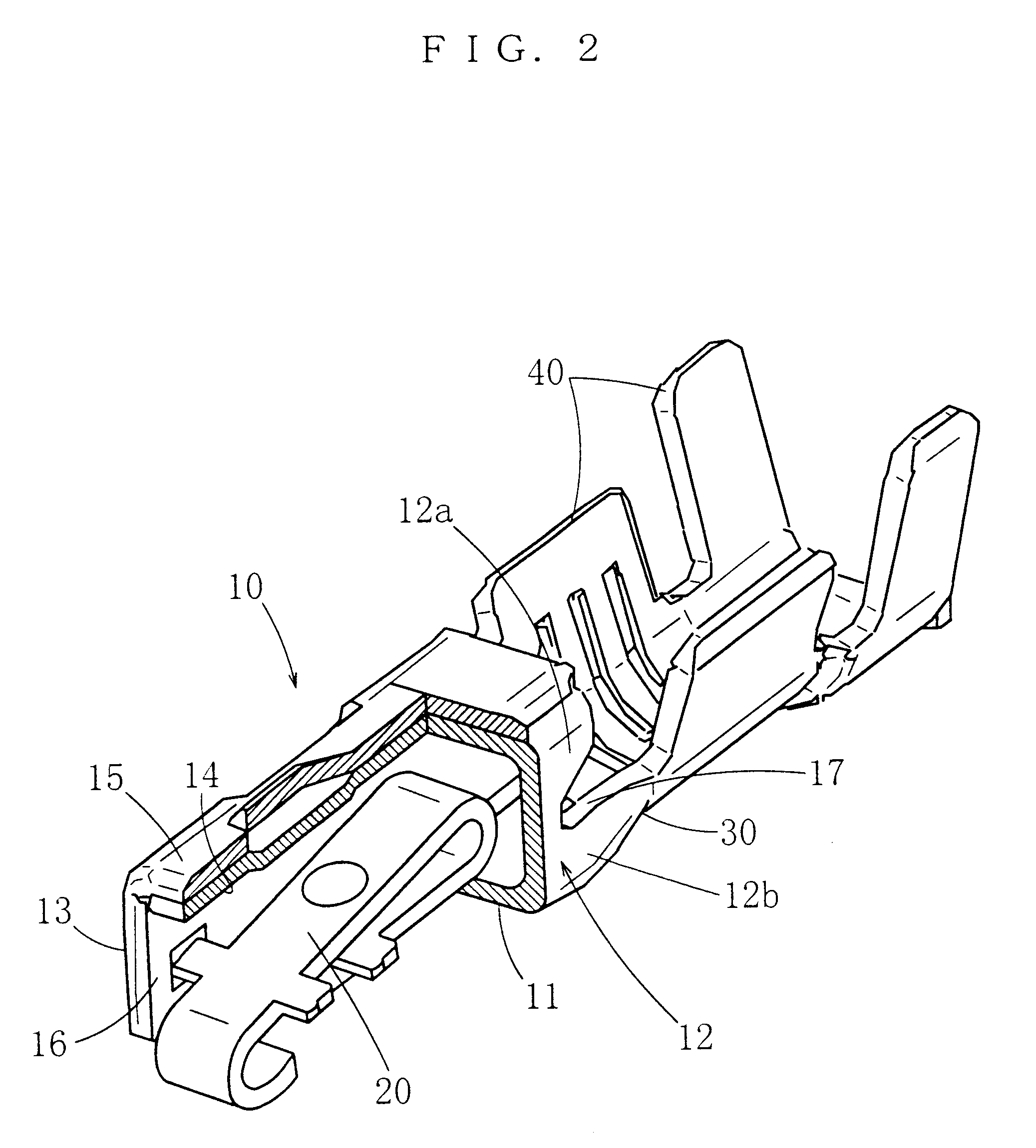 Female crimp terminal