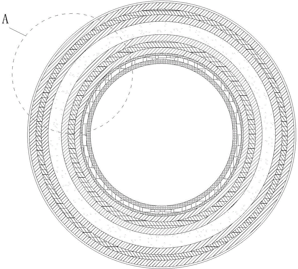 High-strength glass fiber-reinforced plastic pipeline and production method thereof