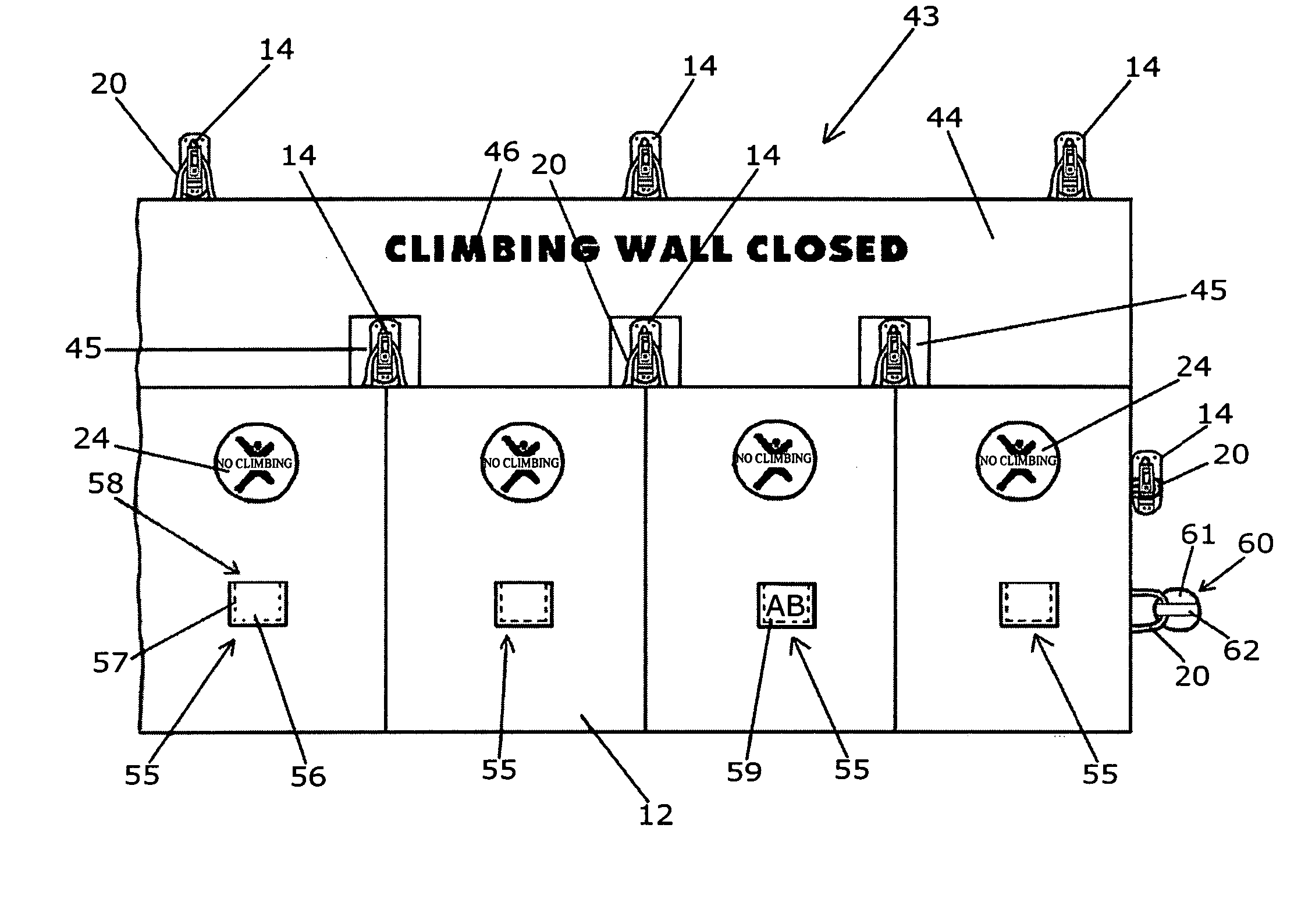 Safety mat securement assembly