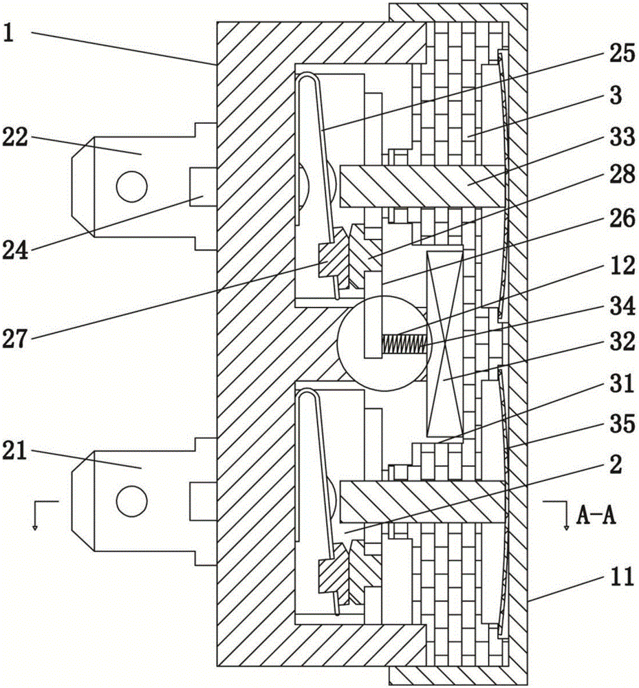 Multifunctional ceramic dual temperature controller and electric heating container using same