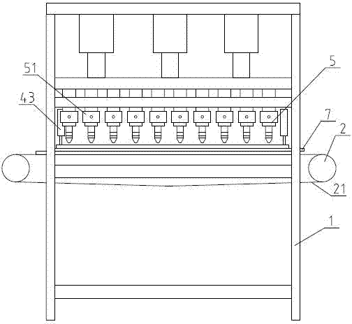 Floorboard nailing device