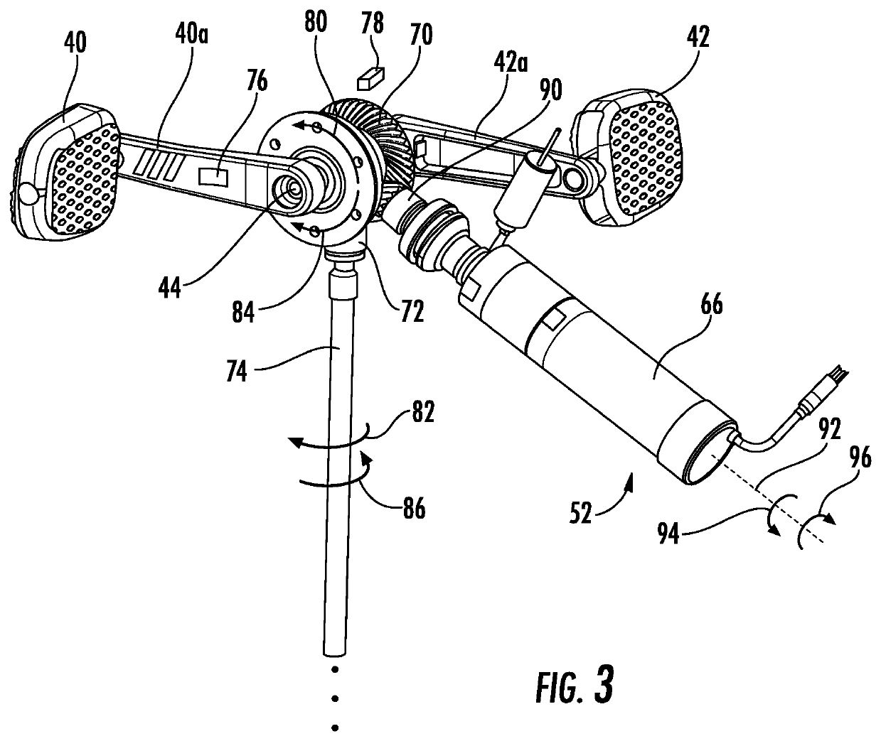 Watercraft and associated pedal drive system