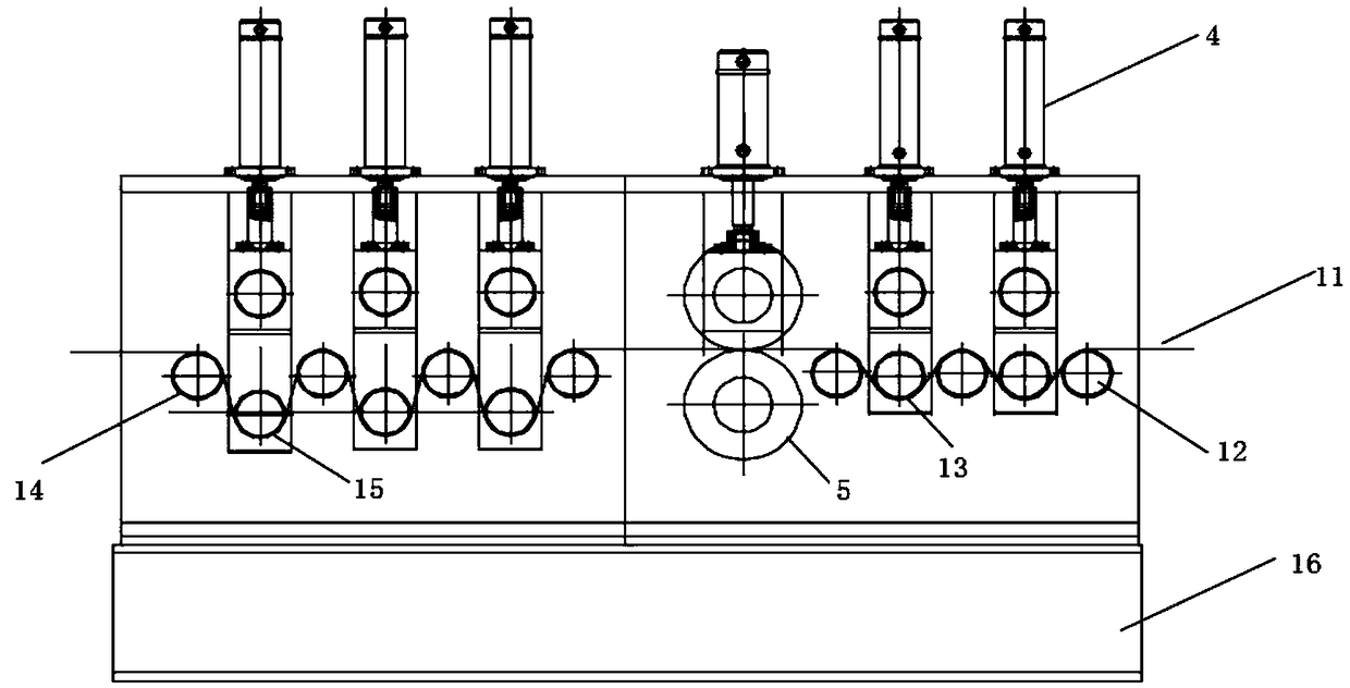 A control system for scale breaking unit before pickling of strip steel