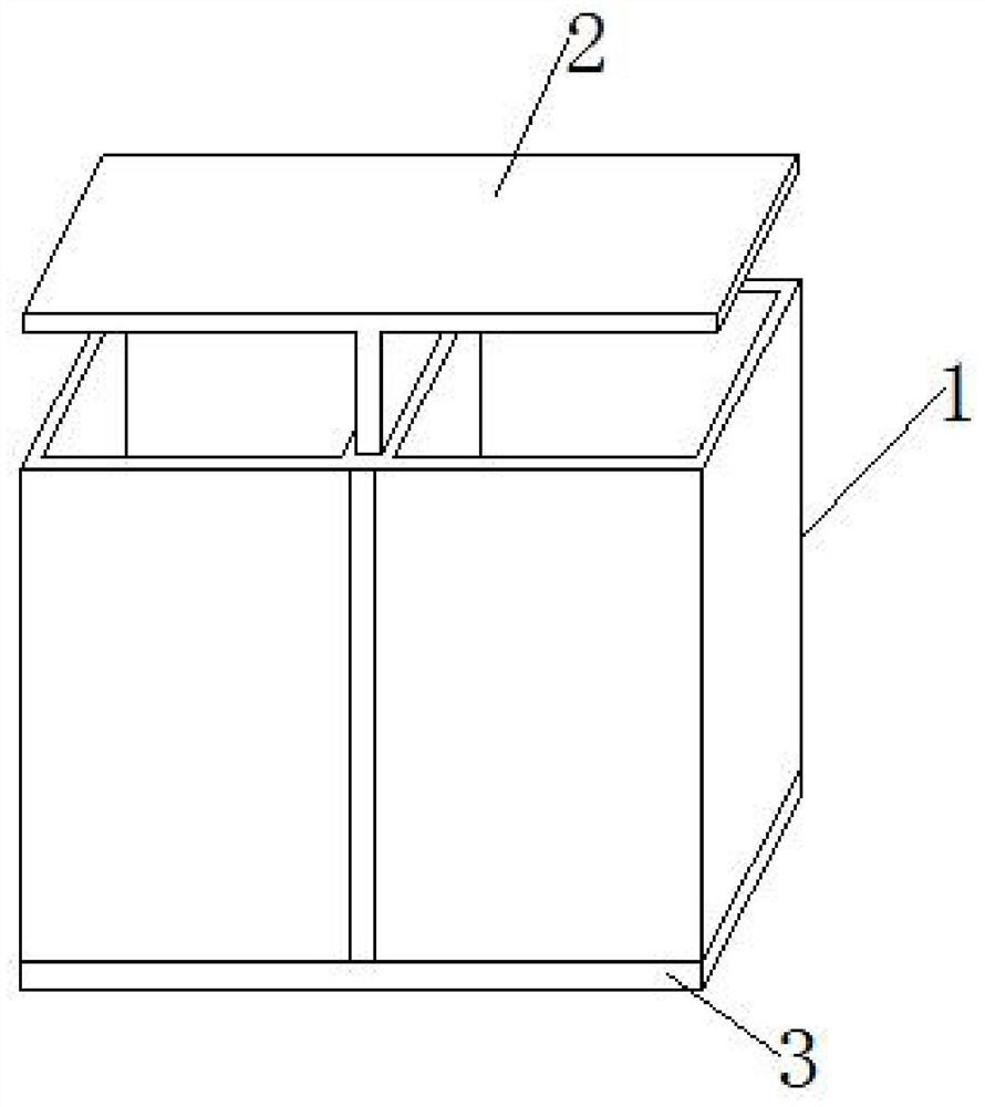 Municipal environment-friendly garbage can